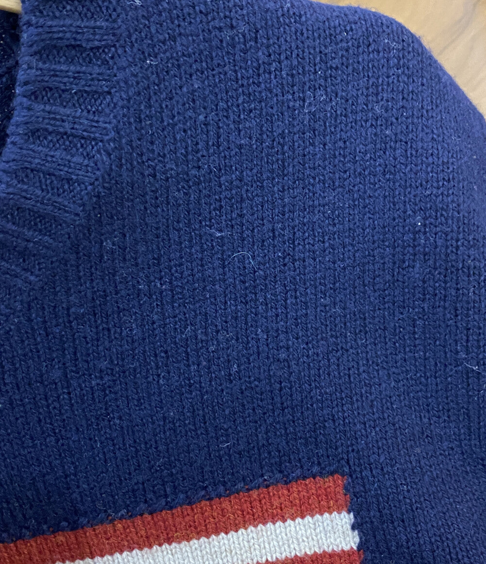 POLO RALPH LAUREN ベスト THE BIG FIT アメリカンフラッグ ネイビー メンズ SIZE L ポロ・ラルフローレン