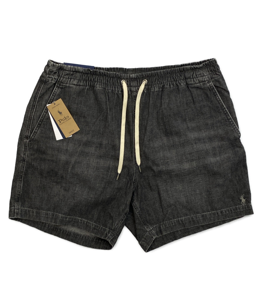希少 Ralph Lauren デニム ズボン L XL ショート パンツ 33 美品 POLO RALPH LAUREN ショートパンツ イージー デニム シャンブレー