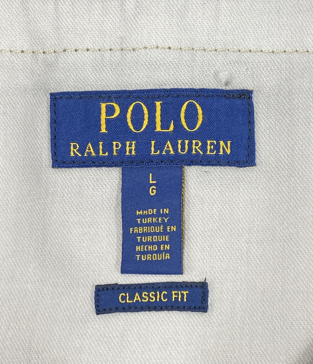 美品 POLO RALPH LAUREN ショートパンツ イージー デニム シャンブレー メンズ SIZE L ポロ・ラルフローレン