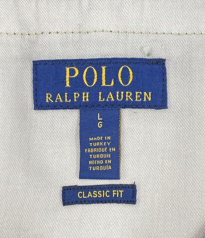 美品 POLO RALPH LAUREN ショートパンツ イージー デニム シャンブレー メンズ SIZE L ポロ・ラルフローレン