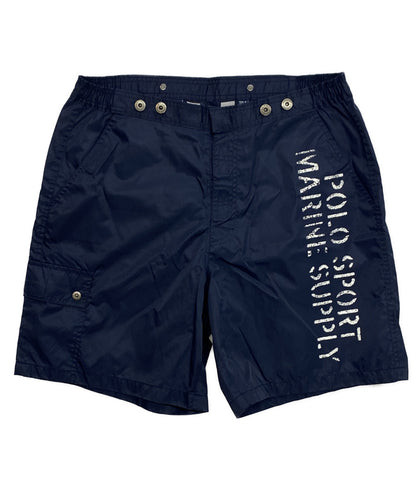 POLO SPORTS ショートパンツ オールド ナイロン ステンシル メンズ SIZE L ポロスポーツ