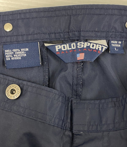 POLO SPORTS ショートパンツ オールド ナイロン ステンシル メンズ SIZE L ポロスポーツ