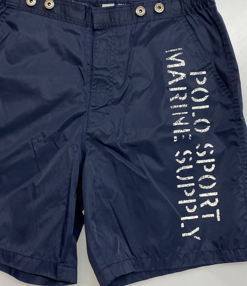 POLO SPORTS ショートパンツ オールド ナイロン ステンシル メンズ SIZE L ポロスポーツ