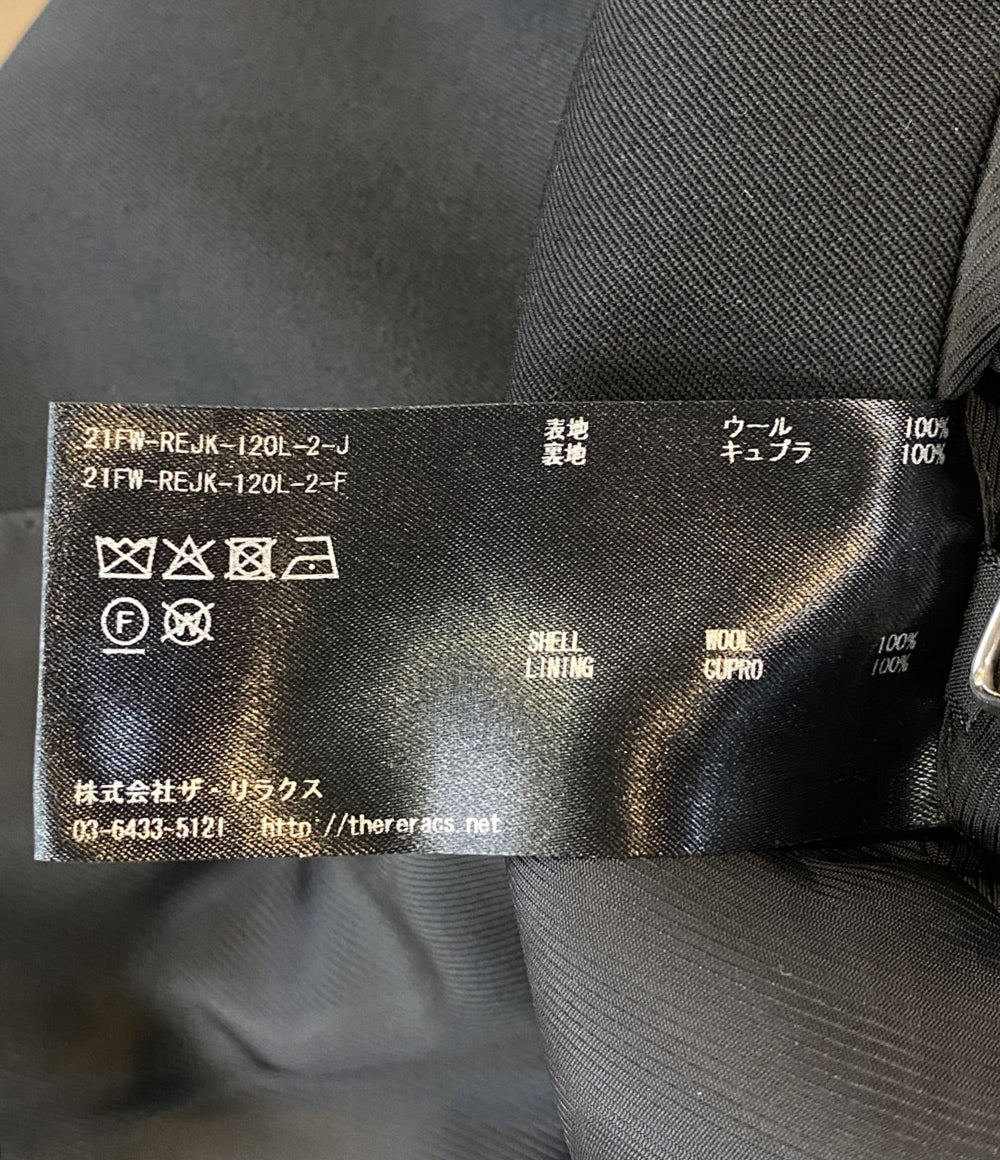 THE RERACS ザ・リラクス テーラードジャケット ブラック 21FW 36 21FW レディース SIZE 36