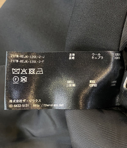 THE RERACS ザ・リラクス テーラードジャケット ブラック 21FW 36 21FW レディース SIZE 36