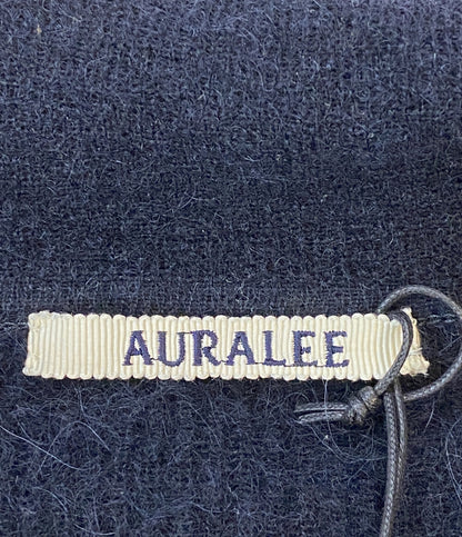 美品 AURALEE カーディガン BABY SURI ALPACA SHEER KNIT CARDIGAN A24AC01AK メンズ SIZE 3 オーラリー
