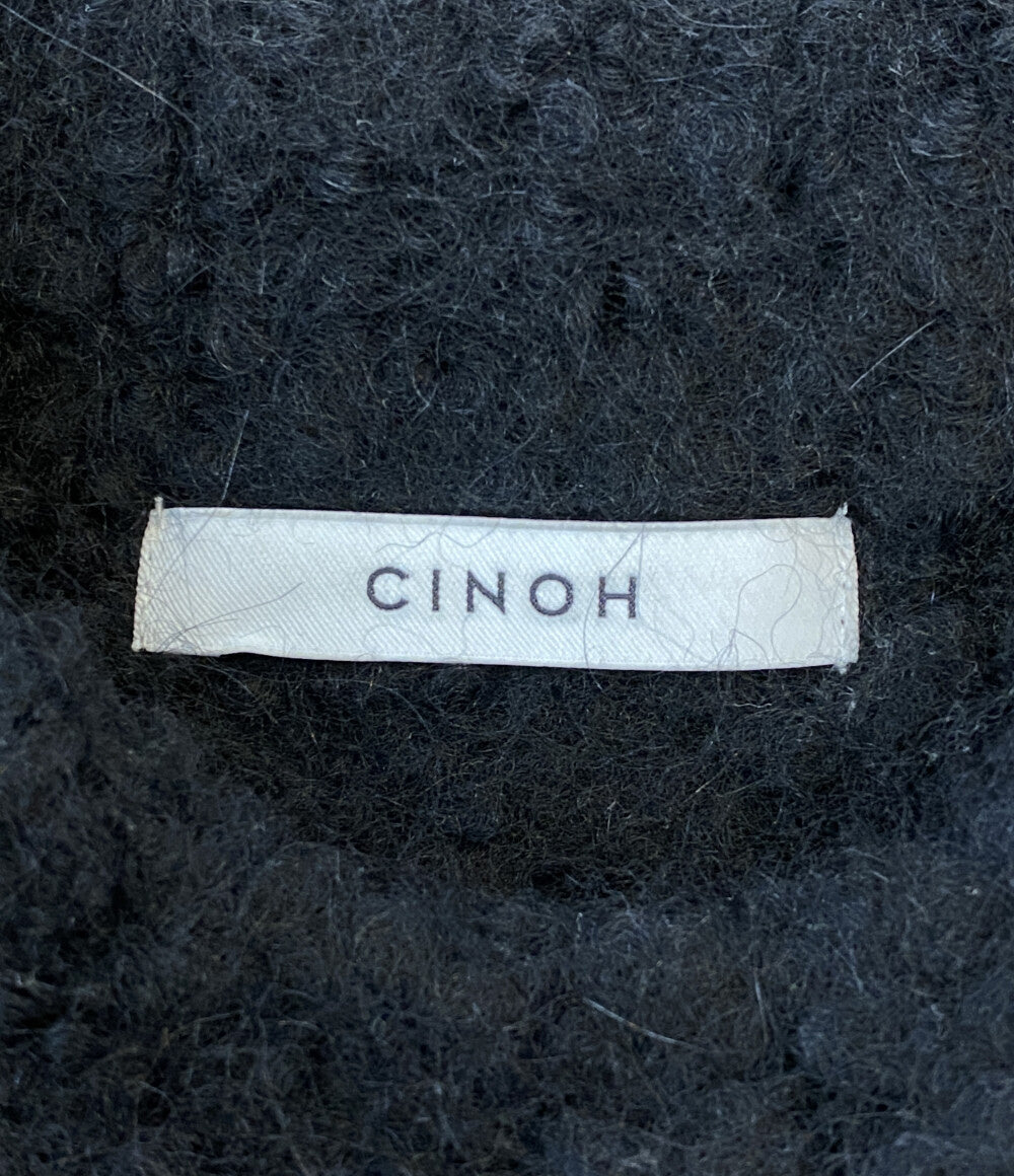 CINOH ニット ALPACA RAGLAN BOTTLE NECK KNIT レディース SIZE 36 チノ
