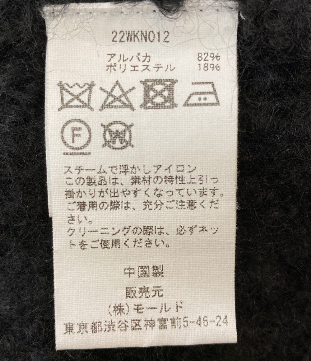 CINOH ニット ALPACA RAGLAN BOTTLE NECK KNIT レディース SIZE 36 チノ
