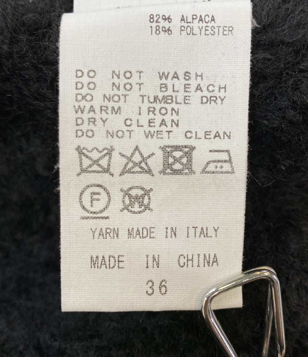 CINOH ニット ALPACA RAGLAN BOTTLE NECK KNIT レディース SIZE 36 チノ