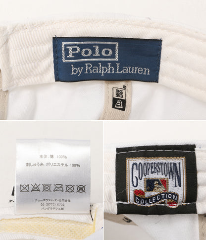 POLO RALPH LAUREN × NEWERA ニューエラ キャップ Dodgers COOPERSTOWN WHITE メンズ SIZE O/S ポロ・ラルフローレン