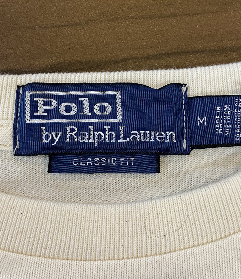 美品 POLO RALPH LAUREN 半袖Ｔシャツ POLO BEAR ナチュラル メンズ SIZE M ポロ・ラルフローレン