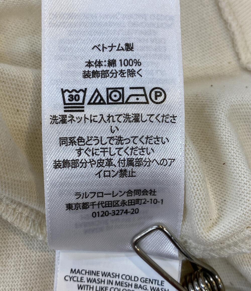 美品 POLO RALPH LAUREN 半袖Ｔシャツ POLO BEAR ナチュラル メンズ SIZE M ポロ・ラルフローレン