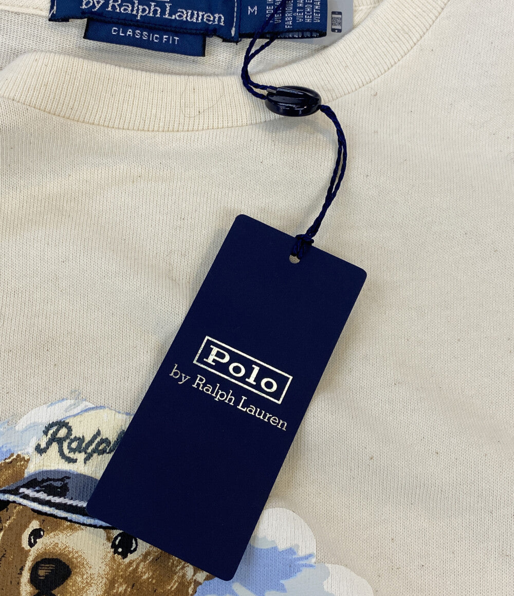 美品 POLO RALPH LAUREN 半袖Ｔシャツ POLO BEAR ナチュラル メンズ SIZE M ポロ・ラルフローレン