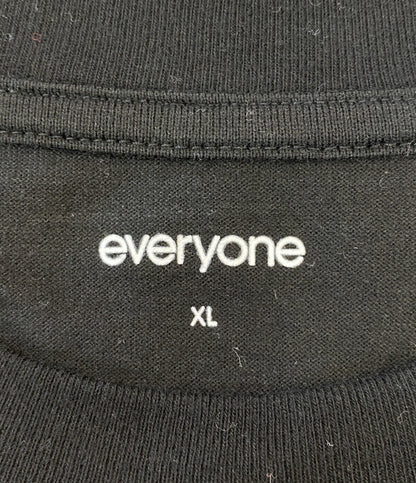 everyone 半袖Ｔシャツ パックT ブラック サイズXL EV24-CS16 メンズ SIZE XL エブリワン