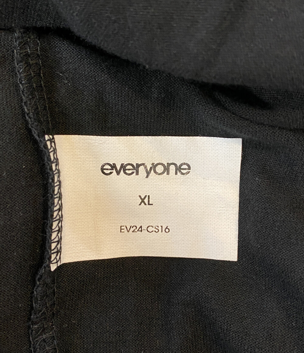 everyone 半袖Ｔシャツ パックT ブラック サイズXL EV24-CS16 メンズ SIZE XL エブリワン