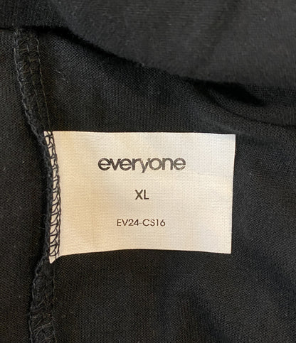 everyone 半袖Ｔシャツ パックT ブラック サイズXL EV24-CS16 メンズ SIZE XL エブリワン