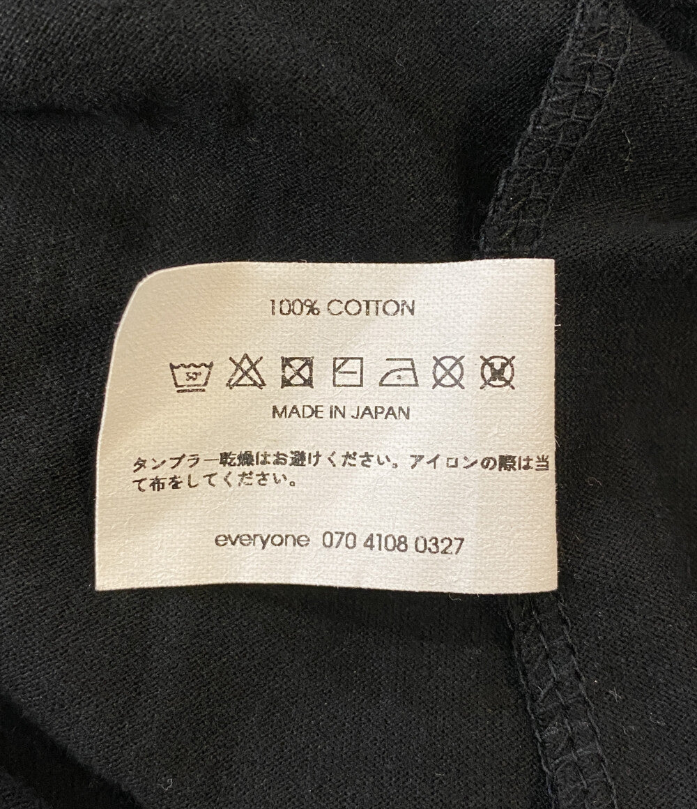 everyone 半袖Ｔシャツ パックT ブラック サイズXL EV24-CS16 メンズ SIZE XL エブリワン