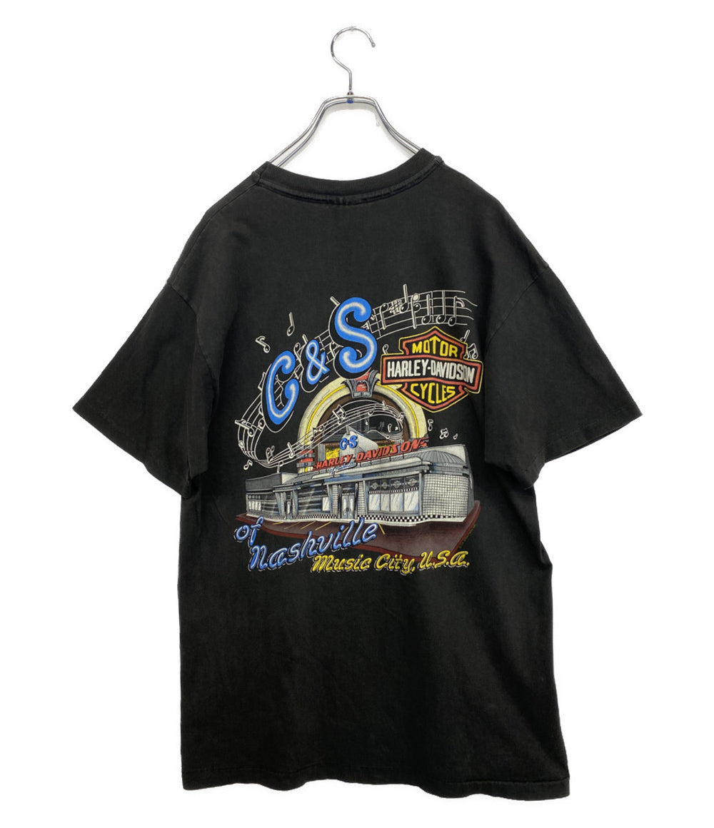 HARLEY DAVIDSON 半袖Ｔシャツ VINTAGE USA製 LIVE TO RIDE メンズ SIZE L ハーレーダビッドソン