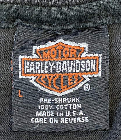 HARLEY DAVIDSON 半袖Ｔシャツ VINTAGE USA製 LIVE TO RIDE メンズ SIZE L ハーレーダビッドソン