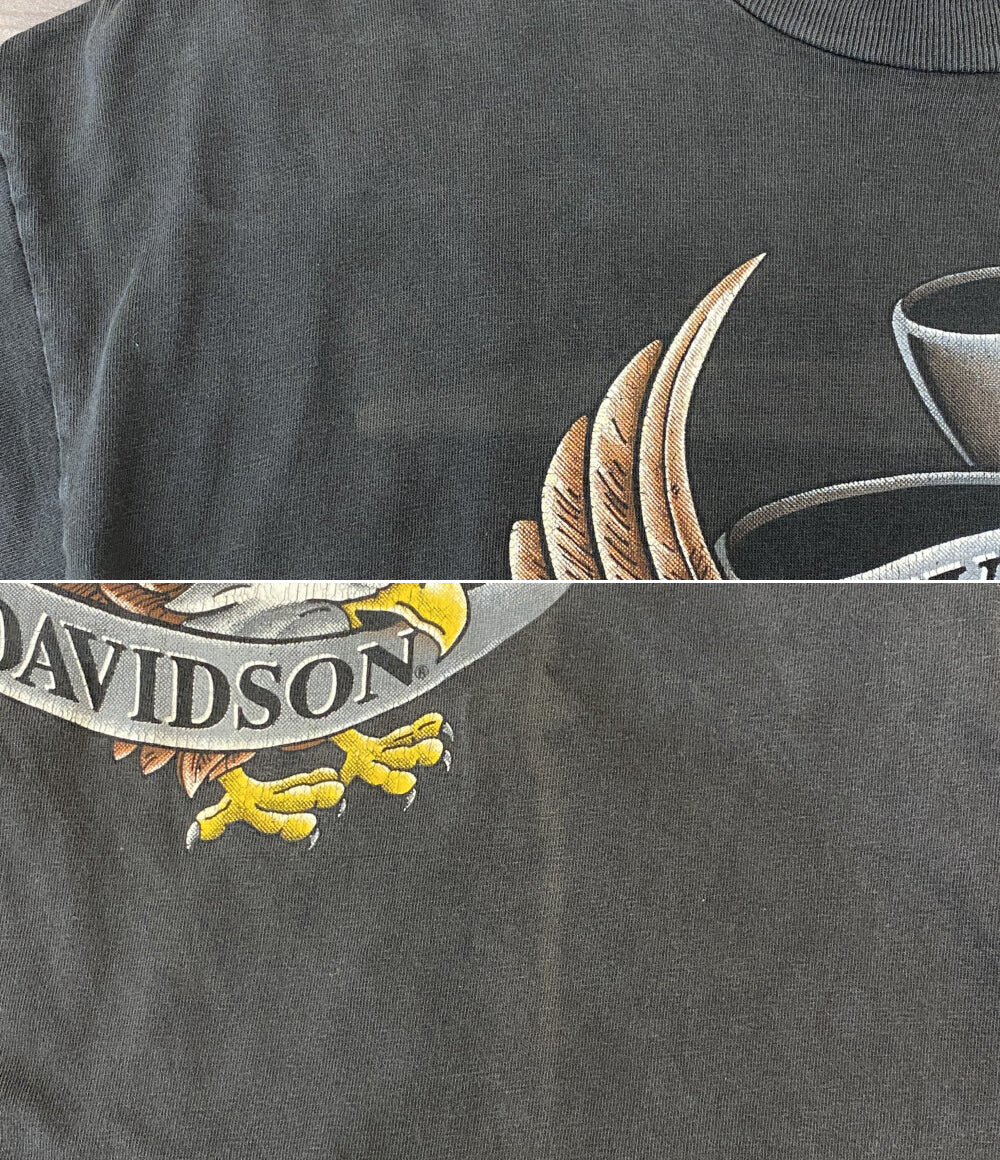 HARLEY DAVIDSON 半袖Ｔシャツ VINTAGE USA製 LIVE TO RIDE メンズ SIZE L ハーレーダビッドソン