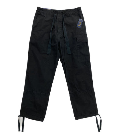 美品 POLO RALPH LAUREN カーゴパンツ Beachcomber リラックス キャンバス カーゴ BLK メンズ SIZE L ポロ・ラルフローレン