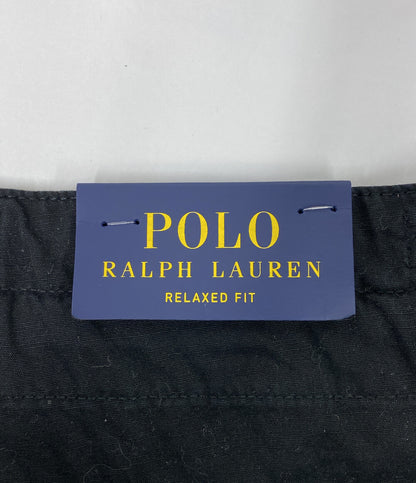 美品 POLO RALPH LAUREN カーゴパンツ Beachcomber リラックス キャンバス カーゴ BLK メンズ SIZE L ポロ・ラルフローレン