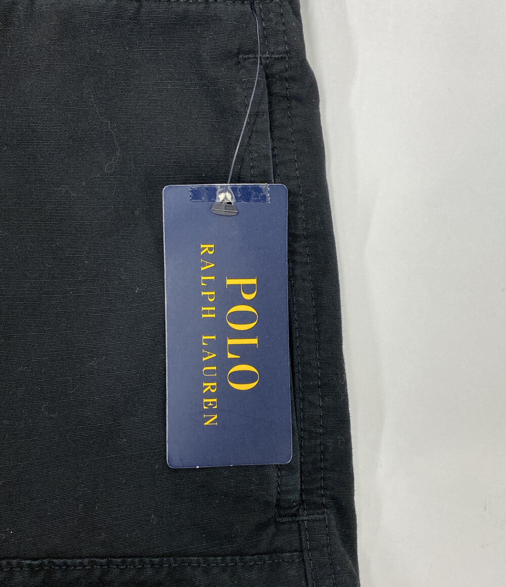 美品 POLO RALPH LAUREN カーゴパンツ Beachcomber リラックス キャンバス カーゴ BLK メンズ SIZE L ポロ・ラルフローレン