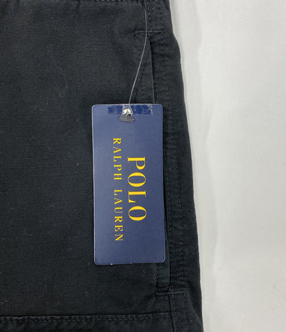 美品 POLO RALPH LAUREN カーゴパンツ Beachcomber リラックス キャンバス カーゴ BLK メンズ SIZE L ポロ・ラルフローレン