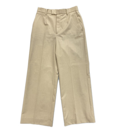 Aquascutum パンツ ワイドパンツ ベージュ 5005240011-83 レディース SIZE 10 アクアスキュータム