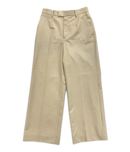 Aquascutum パンツ ワイドパンツ ベージュ 5005240011-83 レディース SIZE 10 アクアスキュータム