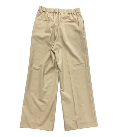 Aquascutum パンツ ワイドパンツ ベージュ 5005240011-83 レディース SIZE 10 アクアスキュータム