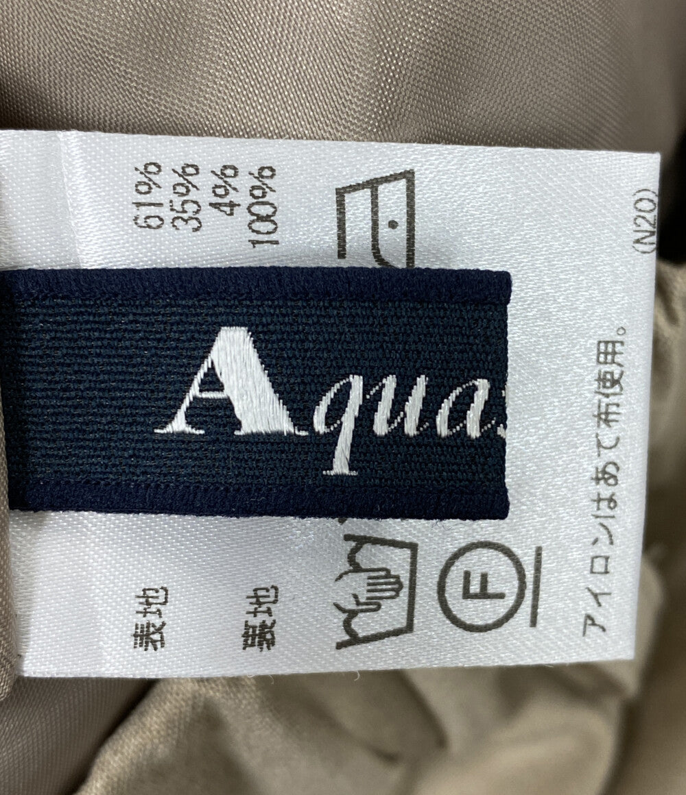 Aquascutum パンツ ワイドパンツ ベージュ 5005240011-83 レディース SIZE 10 アクアスキュータム