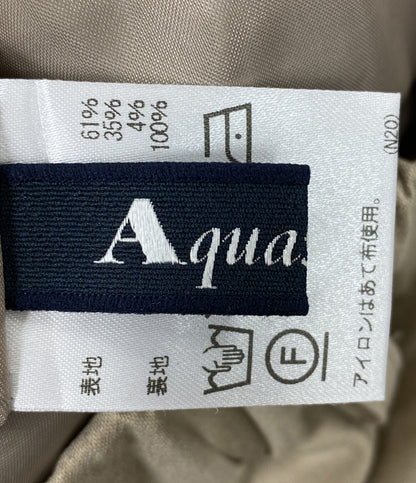 Aquascutum パンツ ワイドパンツ ベージュ 5005240011-83 レディース SIZE 10 アクアスキュータム