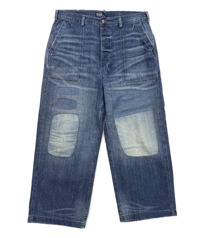 POLO RALPH LAUREN デニムパンツ Relaxed Fit Distressed Jean MILITARY メンズ SIZE 34/32 ポロ・ラルフローレン