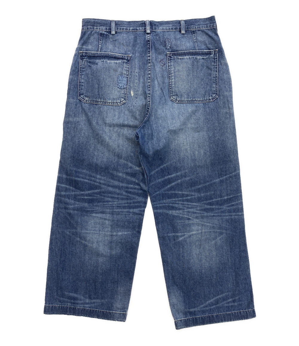 POLO RALPH LAUREN デニムパンツ Relaxed Fit Distressed Jean MILITARY メンズ SIZE 34/32 ポロ・ラルフローレン