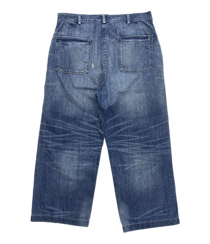 POLO RALPH LAUREN デニムパンツ Relaxed Fit Distressed Jean MILITARY メンズ SIZE 34/32 ポロ・ラルフローレン
