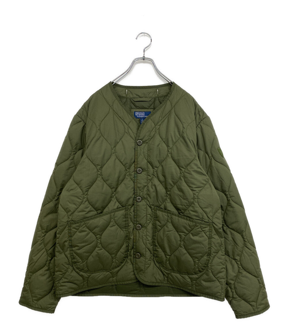 美品 POLO RALPH LAUREN キルテッド ジャケット Ghent OLIVE メンズ SIZE L ポロ・ラルフローレン