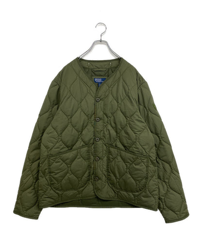美品 POLO RALPH LAUREN キルテッド ジャケット Ghent OLIVE メンズ SIZE L ポロ・ラルフローレン