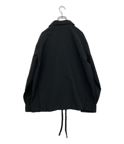 美品 POLO RALPH LAUREN シャツジャケット ライトウェイト ユーティリティー オーバーシャツ BLK メンズ SIZE L ポロ・ラルフローレン