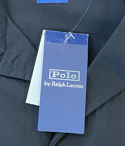 美品 POLO RALPH LAUREN シャツジャケット ライトウェイト ユーティリティー オーバーシャツ BLK メンズ SIZE L ポロ・ラルフローレン