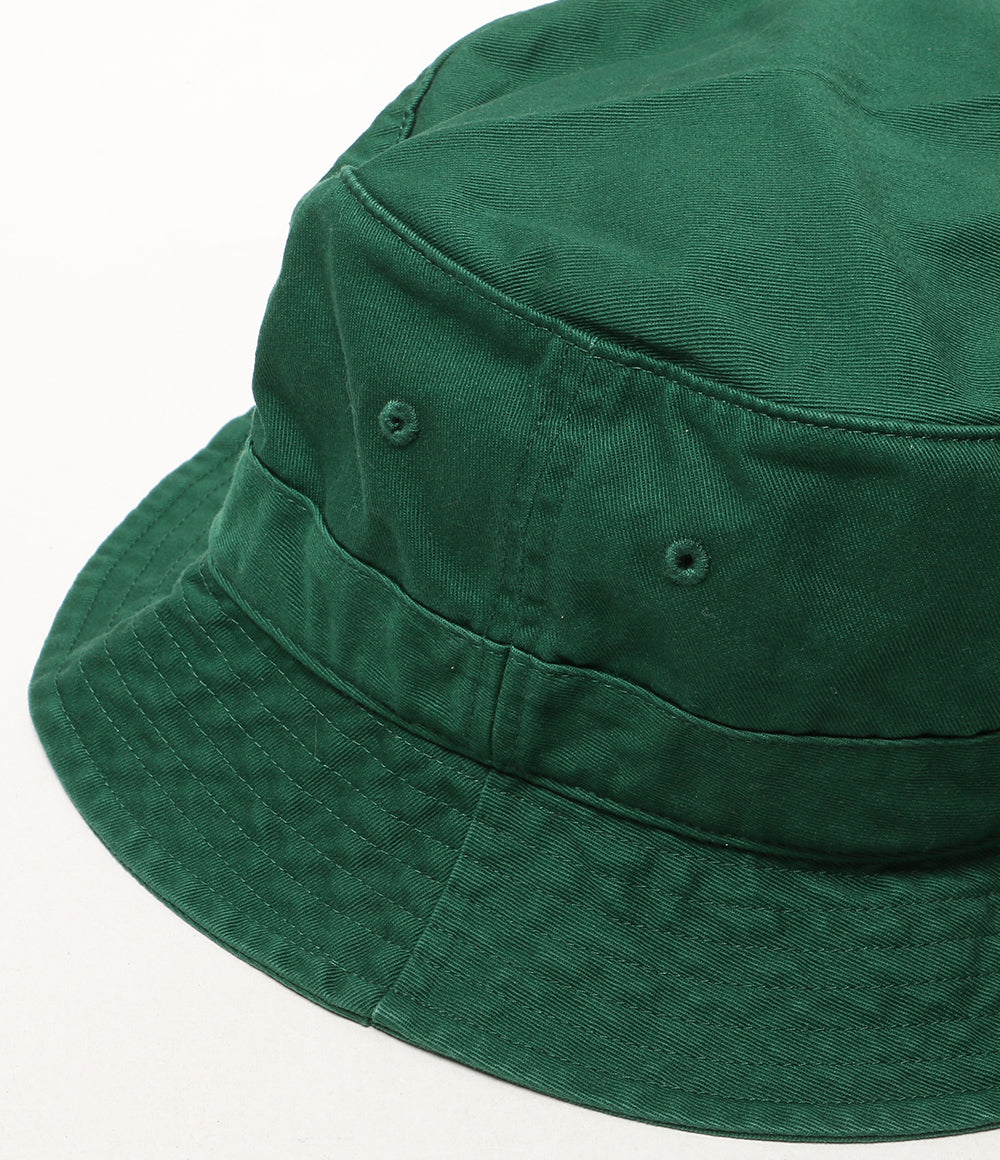美品 POLO RALPH LAUREN POLOベア ツイル バケット ハット グリーン