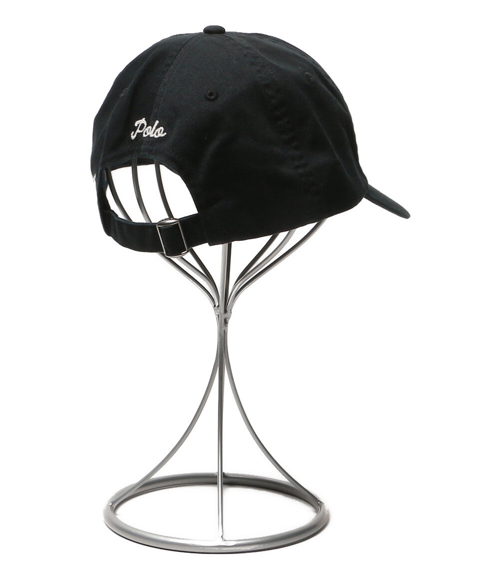 美品 POLO RALPH LAUREN ドッグ エンブロイダリー キャップ BLK メンズ SIZE O/S ポロ・ラルフローレン
