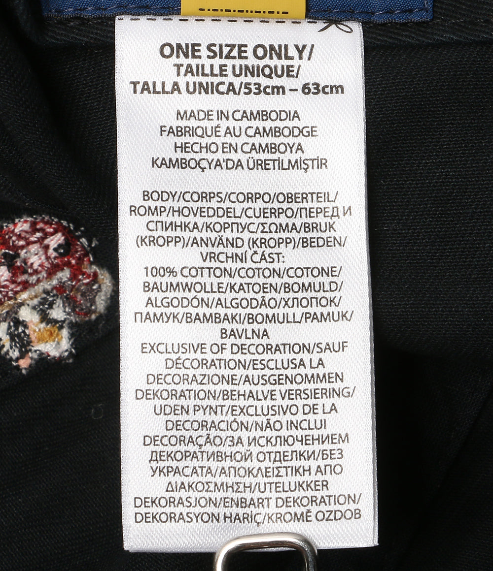 美品 POLO RALPH LAUREN ドッグ エンブロイダリー キャップ BLK メンズ SIZE O/S ポロ・ラルフローレン