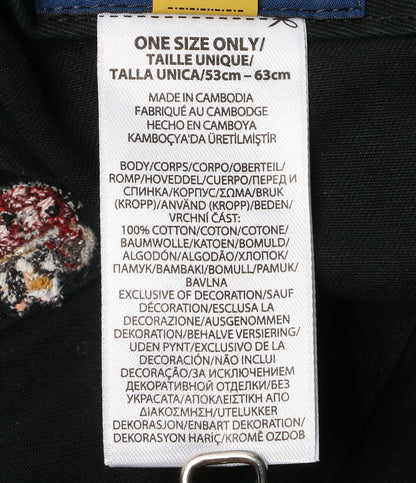 美品 POLO RALPH LAUREN ドッグ エンブロイダリー キャップ BLK メンズ SIZE O/S ポロ・ラルフローレン