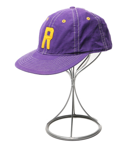 POLO RALPH LAUREN シャモア レター ボール キャップ パープル×イエロー メンズ SIZE O/S ポロ・ラルフローレン