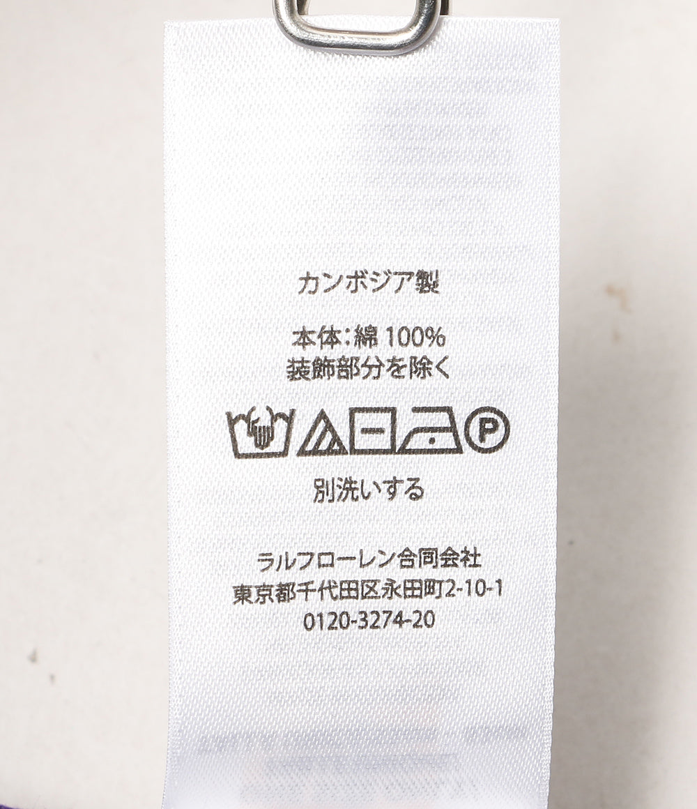 POLO RALPH LAUREN シャモア レター ボール キャップ パープル×イエロー メンズ SIZE O/S ポロ・ラルフローレン