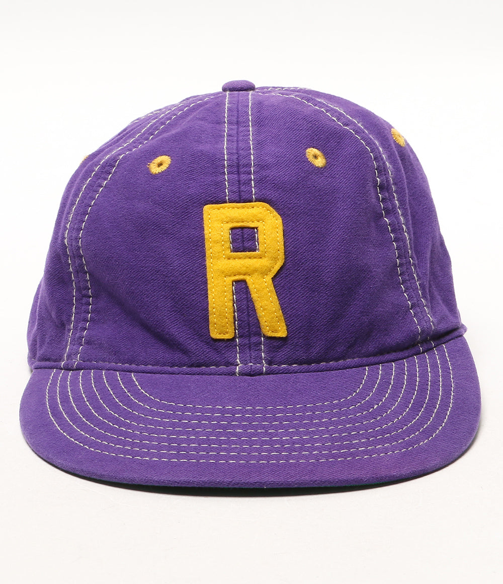 POLO RALPH LAUREN シャモア レター ボール キャップ パープル×イエロー メンズ SIZE O/S ポロ・ラルフローレン