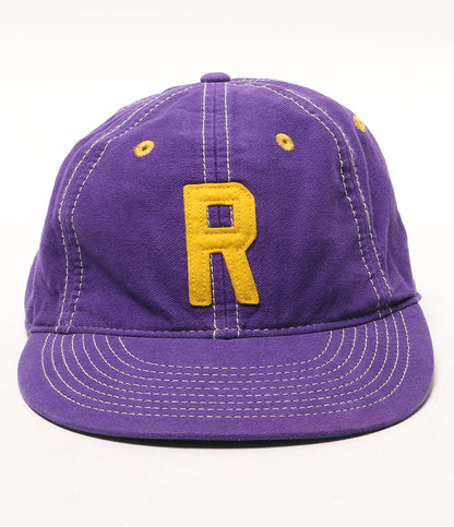 POLO RALPH LAUREN シャモア レター ボール キャップ パープル×イエロー メンズ SIZE O/S ポロ・ラルフローレン