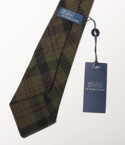 美品 POLO RALPH LAUREN ネクタイ ヴィンテージ インスパイアード チェック ナクタイ メンズ ポロ・ラルフローレン