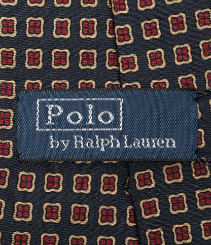 美品 POLO RALPH LAUREN ネクタイ ヴィンテージ インスパイアード ニート シルク メンズ ポロ・ラルフローレン